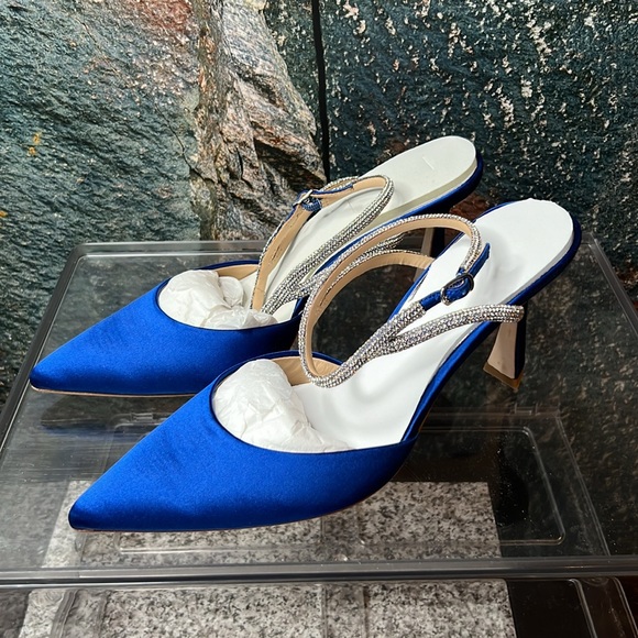 Badgley Mischka Kamilah, Royal Blue - Picture 13 of 14